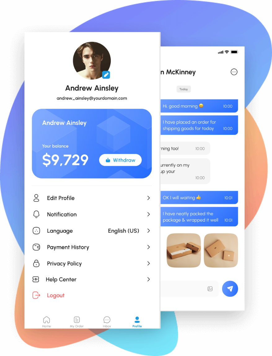 SendPal app screenshot