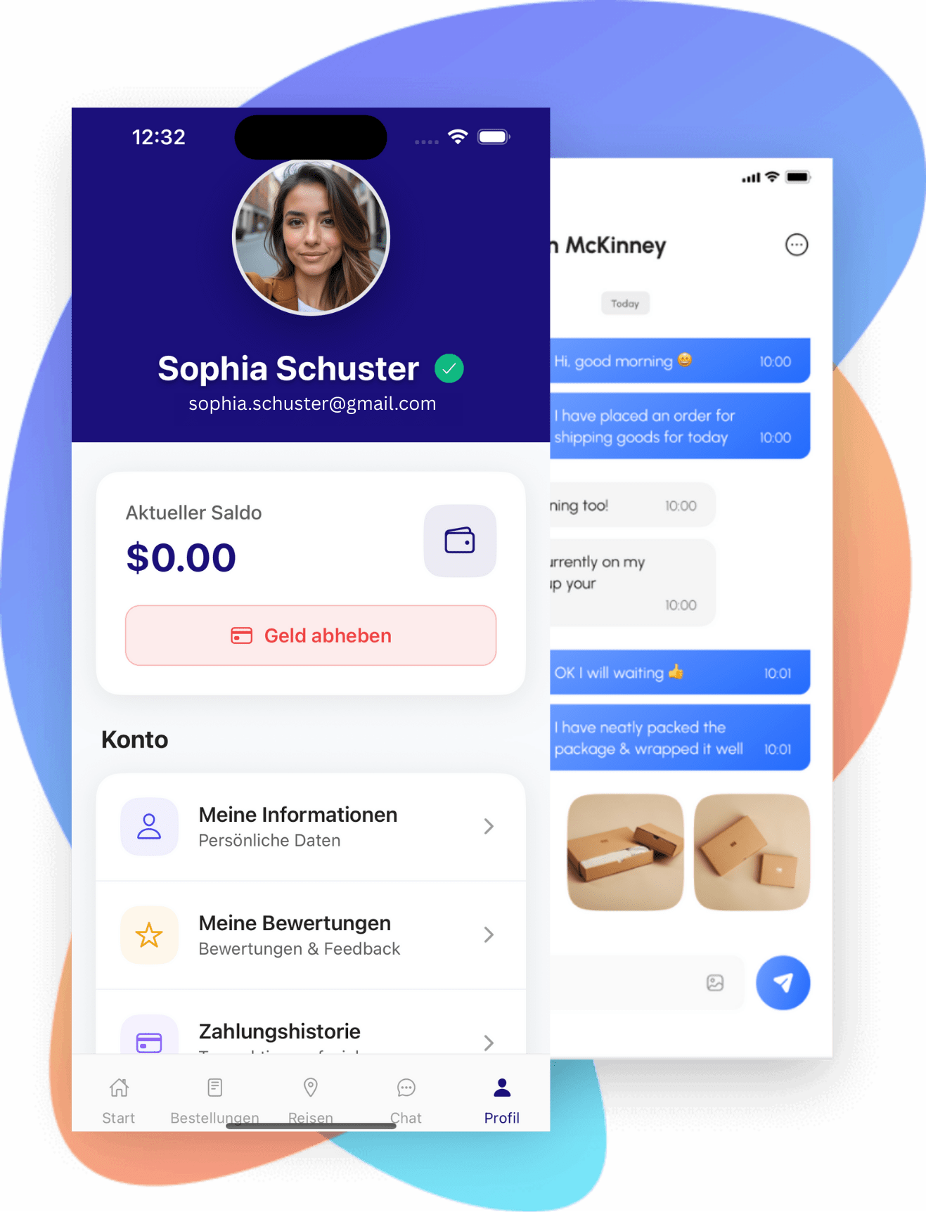 SendPal app screenshot